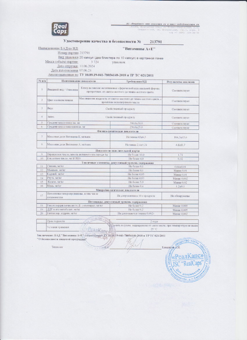 Паспорт №062024